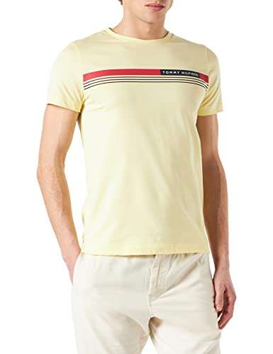 Tommy Hilfiger Herren Corp Chest T-Shirt in verschiedenen Farben & Größen