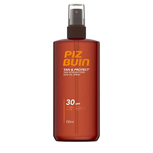 Piz Buin Tan & Protect, Bräunungsbeschleuniger mit Sonnenschutz LSF 30 Spray