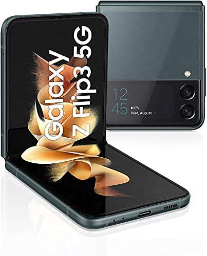 Samsung Galaxy Z Flip 3 5G, 8/128GB, grün/creme/schwarz