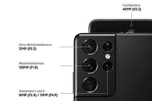[Warehouse Deal]: Samsung Galaxy S21 Ultra 5G - 128GB schwarz (gebraucht: sehr gut)