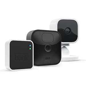 Blink Outdoor Kamera + Blink Mini Kamera oder Video Doorbell + Sync Module 2