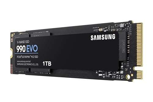 Samsung SSD 990 EVO, 1TB, M.2 2280 / M-Key / PCIe 4.0 x4