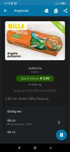 Argeta Aufstrich 3 Stk