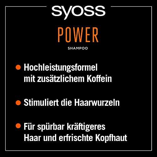 Syoss Shampoo Men Power, 440ml