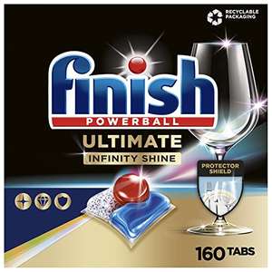 Finish Ultimate Infinity Shine Spülmaschinentabs – Gigapack mit 160 Tabs