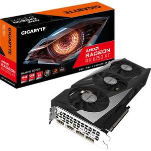 GIGABYTE AMD Radeon RX 6750 XT Gaming OC 12 GB GDDR6 Grafikkarte Cashback effektiv 427,99€ + 2 Spiele
