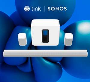 tink: Sonos Black Friday Deals, z.B. One SL Stereo Set um 284,95€