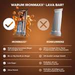 IronMaxx Lava Bar Proteinriegel "Hazelnut Nougat" je 18 x 40g