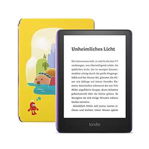 Amazon Kindle Paperwhite Kids 11. Gen schwarz 8GB, ohne Werbung, inkl. Hülle (Bestpreis)