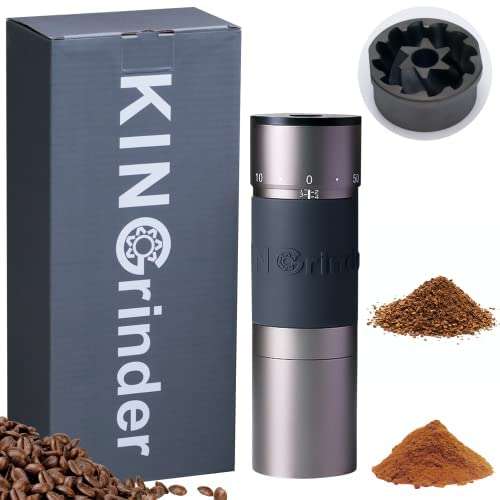 Kingrinder K4 Handkaffeemühle (vergleichbar mit 1zpresso Jx)