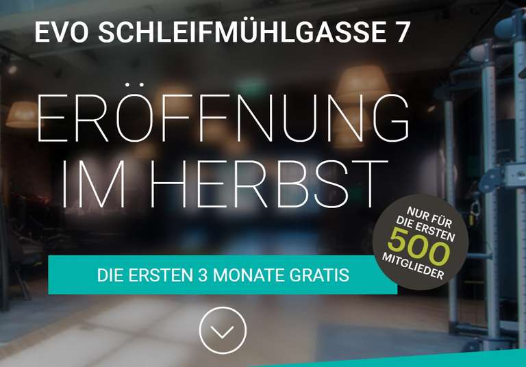 Evo Fitness 3 Monate gratis