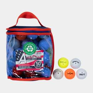 SECOND CHANCE 50 Ball Bag Practice, Golfbälle