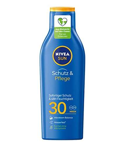 NIVEA SUN Schutz & Pflege Sonnenmilch LSF 30 (250 ml)