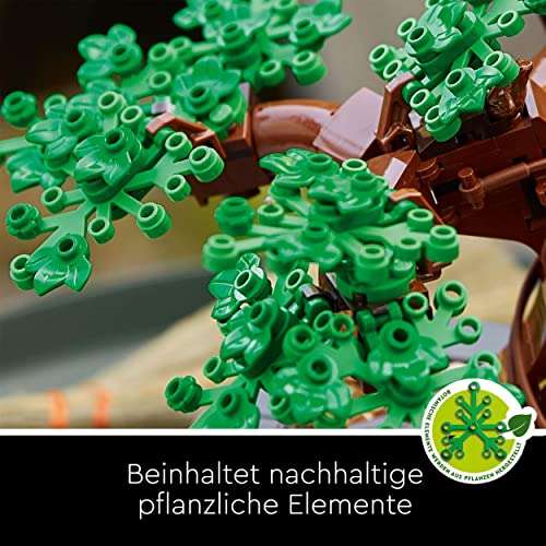 LEGO 10281 Icons Bonsai Baum, Kunstpflanzen-Set zum Basteln für 29,59€ (Prime)
