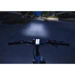 Fischer Fahrrad Beleuchtungs-Set 60/30/15 Lux, Akku-Leuchtenset Twin
