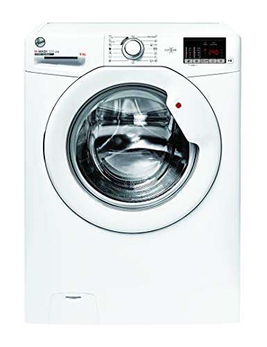 Hoover H-WASH 300 H3W492DE-S Waschmaschine / 9 kg / 1400 U/Min / Smarte Bedienung mit NFC-Technologie
