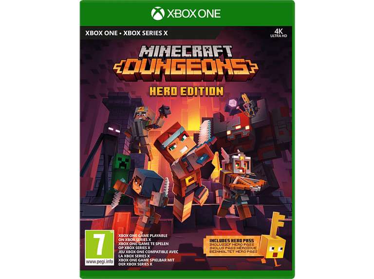 "Minecraft Dungeons: Hero Edition" (Xbox One / Series X) nicht kleckern, klotzen [ ⊐•̀⌂•́]⊐