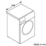 Bosch WAV28M43 Serie 8 Smarte Waschmaschine, 9 kg, 1400 UpM