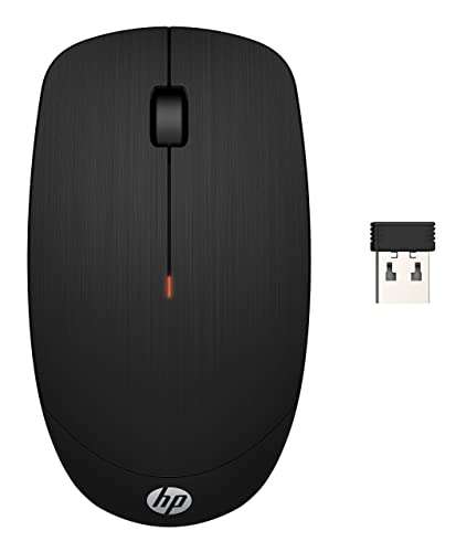 HP X200 Wireless Mouse schwarz, USB