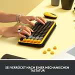 Logitech POP Keys Mechanische kabellose Tastatur mit anpassbaren Emoji-Tasten