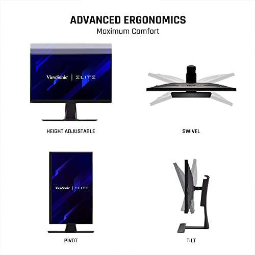 Viewsonic XG320U 80 cm (32 Zoll) Gaming Monitor (4K UHD, IPS-Panel, 1 ms, 144 Hz)