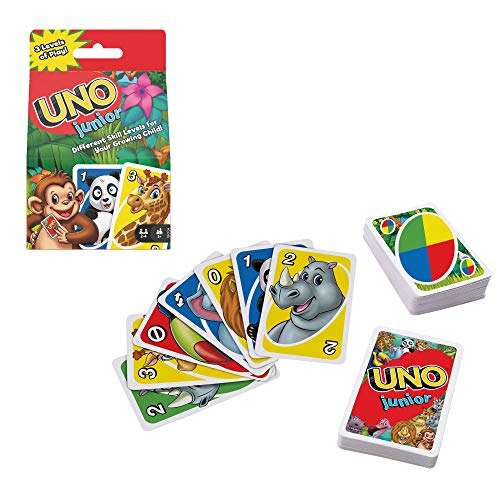 Mattel Games GKF04 - UNO Junior Kartenspiel mit 45 Karten