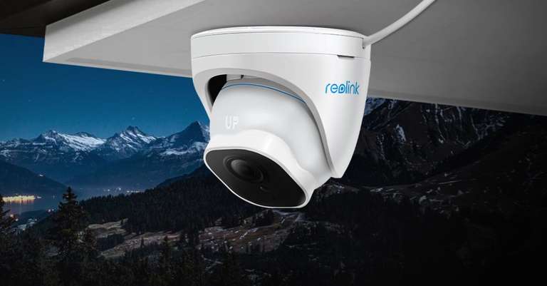 Reolink RLC-822A4K PoE Außen-Überwachungskamera mit Autoerkennung, Audio, Micro SD Kartensteckplatz, 30m IR Nachtsicht