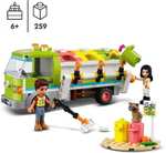 LEGO 41712 Friends Recycling-Auto, Spielzeug-Müllwagen mit Emma und River Mini-Puppen