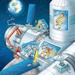 Preisjäger Junior: Ravensburger Puzzle "Auf Weltraummission mit Tom und Mia", 3x 49 Teile