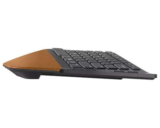 Lenovo Go Wireless Split Tastatur, TKL, Naturkork