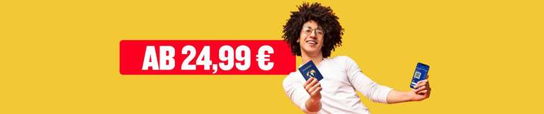 Ryanair Blitzverkauf: z.B. Palma de Mallorca um 29,98€ hin und retour im April oder 49,98€ im Mai