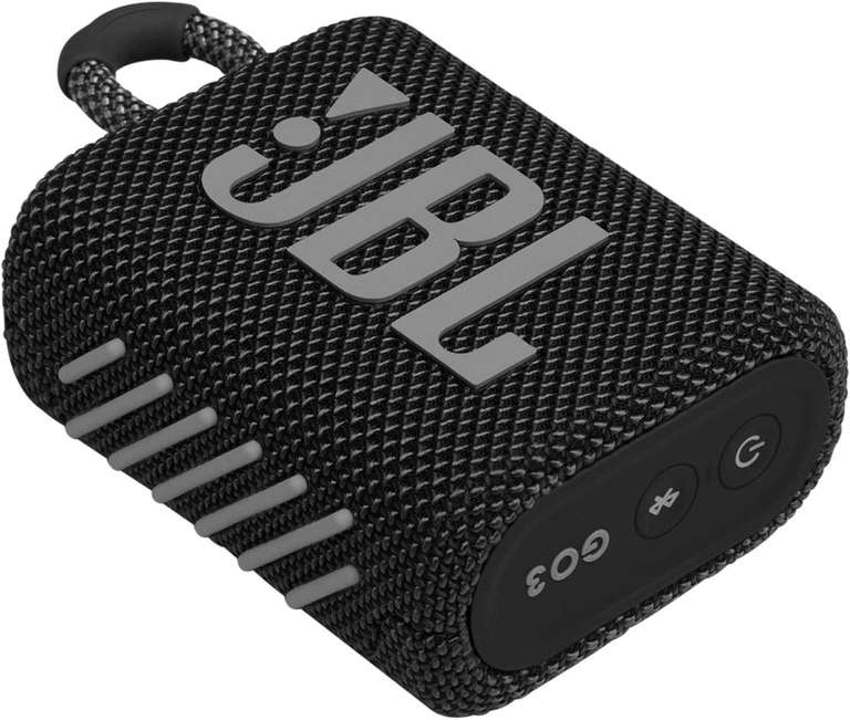 JBL GO 3 Bluetooth Lautsprecher, schwarz