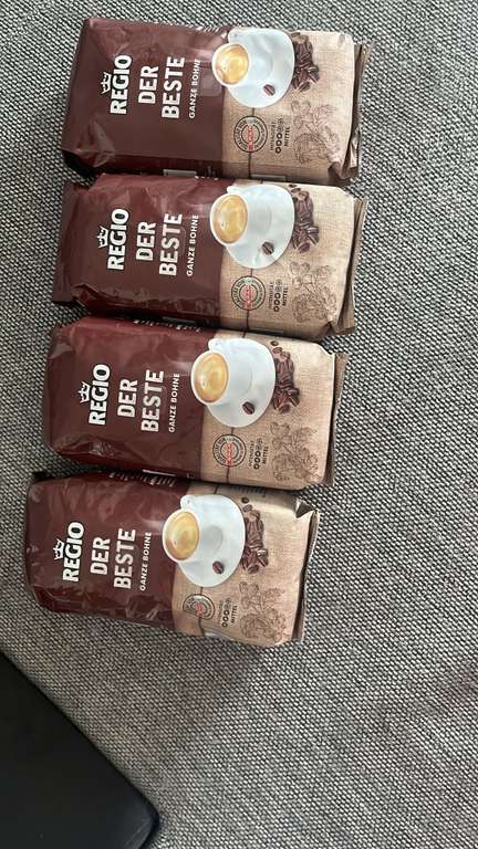 2 kg Kaffee um €12,-