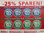 Neue -25% Pickerl/Joker für SPAR Gruppe 25.1.24-7.2.24