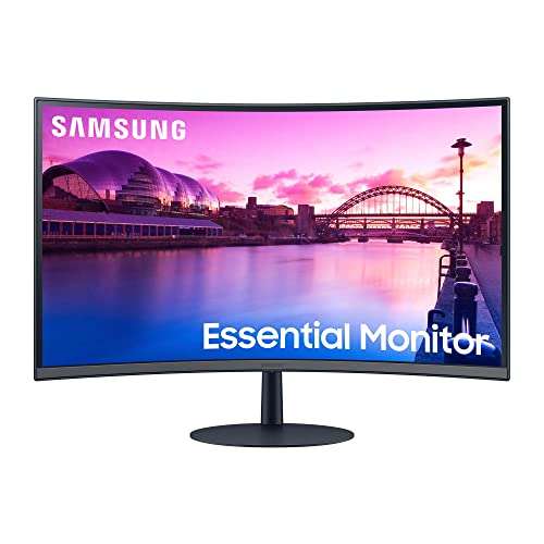 Samsung Curved S39C 27" Essential Monitor S27C390EAU, VA-Panel, FHD, integrierte Stereo Lautsprecher, 4 ms, 75 Hz