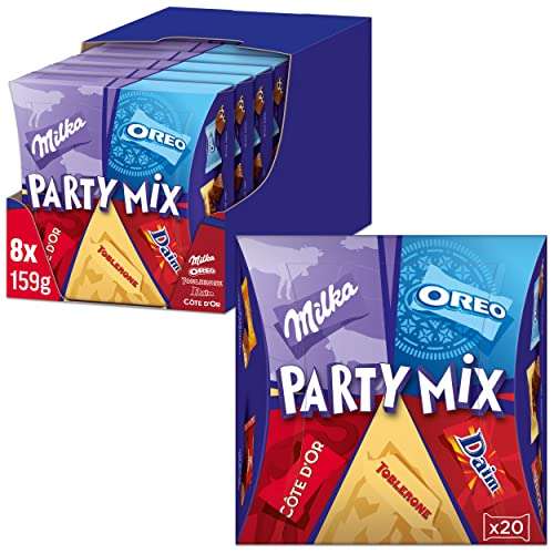 Milka Party Mix 8 x 159g, Mix aus 5 verschiedenen Pralinen