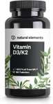180Stk. Natural Elements Vitamin D3 + K2 Depot Tabletten