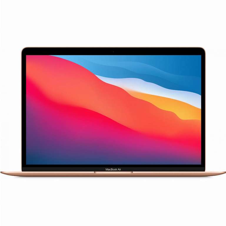 Apple MacBook Air M1 13,3" (2020) M1 8-Core CPU, 8 GB RAM, 256 GB SSD, gold