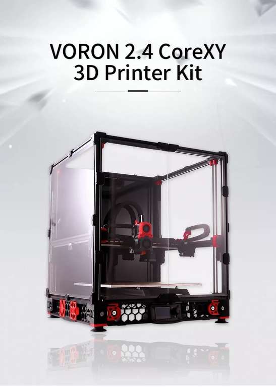 Formbot 3D Drucker Bausatz: Voron 2.4 Rev2 - 300x300x300mm / 350x350x350mm aus Tschechien