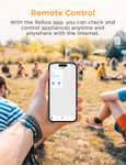 Refoss WLAN 2er Outdoor Steckdose mit Apple HomeKit
