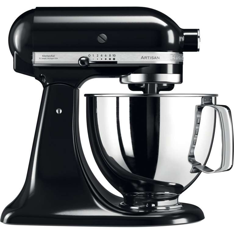 KitchenAid 5KSM125EOB Artisan Küchenmaschine, onyx schwarz