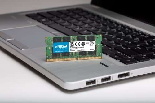 Crucial RAM 16 GB DDR4 3200 MHz CL22 SODIMM Notebook-RAM (CT16G4SFRA32A)