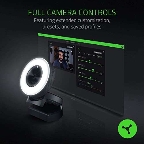 Razer Kiyo - Streaming-Kamera mit Ring-Beleuchtung