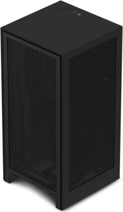 NZXT H1 (2021) schwarz, Glasfenster, 650W SFX12V, Mini-ITX Gehäuse inkl. 140mm Wasserkühlung