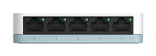 D-Link DGS-1000 Desktop Gigabit Switch, 5x RJ-45
