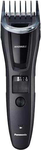 Panasonic ER-GB62 Bart-/ Haarschneider mit 39 Schnittstufen, Bartschneider für Herren, inkl. Body-Trimmer