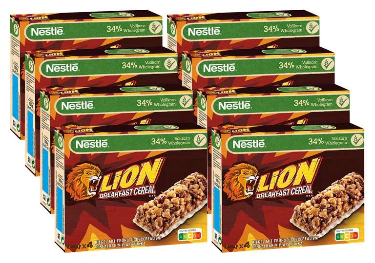 Nestlé Cerealien Lion Cerealien Riegel, 8x 4 25g Riegel