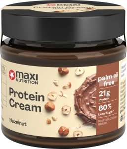 maxiNUTRITION Schokoaufstrich Protein Cream Haselnuss, 200 g