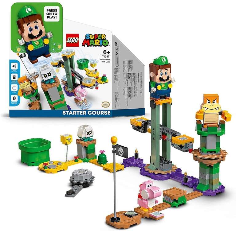 LEGO 71387 Super Mario Abenteuer mit Luigi – Starterset