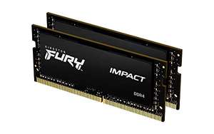 Kingston FURY Impact SO-DIMM Kit 16GB, DDR4-2666, CL15